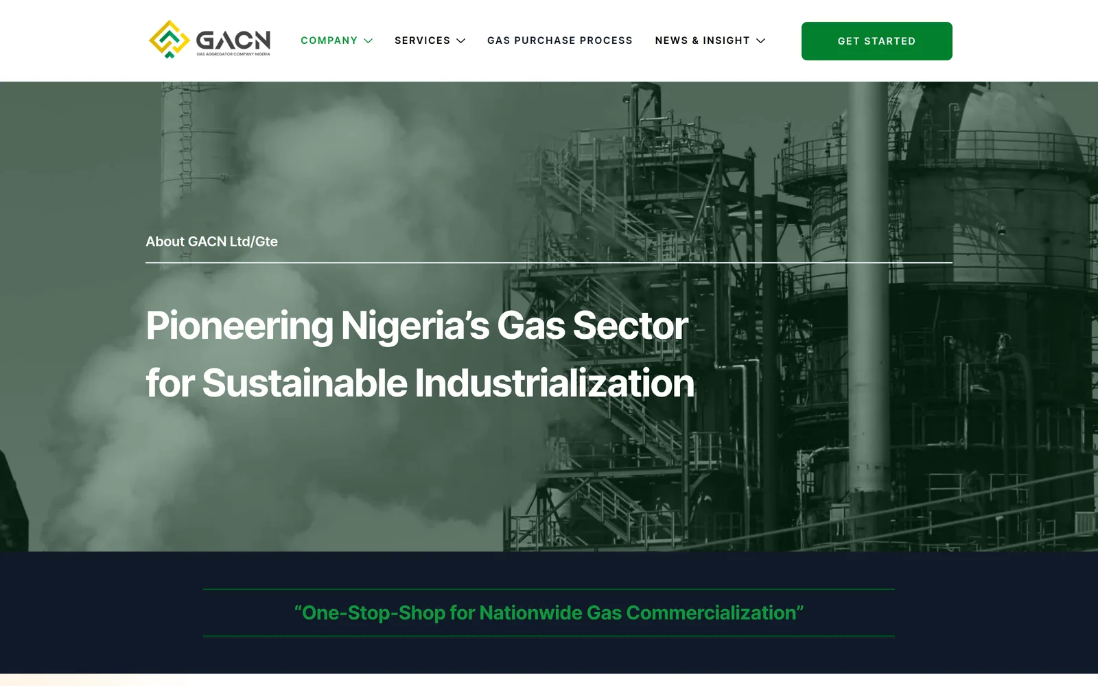 GACN: the about page